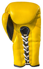 Image showing Yellow boxing glove