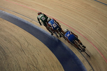 Image showing Cycling top view 