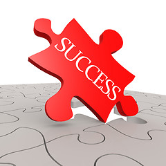 Image showing Success puzzle