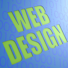 Image showing Web design