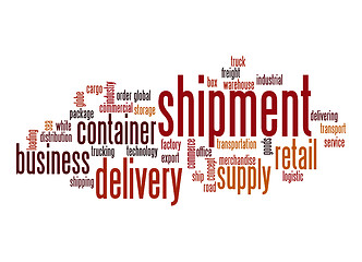 Image showing Shipment word cloud