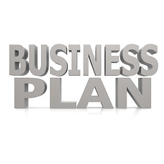 Image showing Business plan word