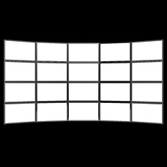 Image showing TV screen black