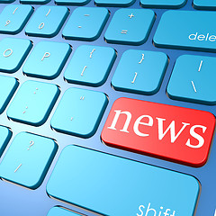 Image showing News keyboard
