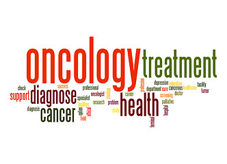 Image showing Oncology word cloud