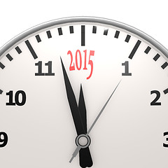 Image showing Clock 2015