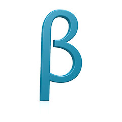 Image showing Blue beta