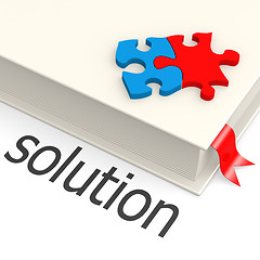 Image showing Solution book