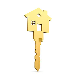 Image showing House key isolated