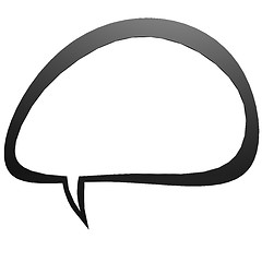 Image showing Speech bubble