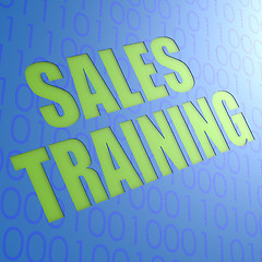 Image showing Sales training