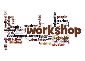 Image showing Workshop word cloud