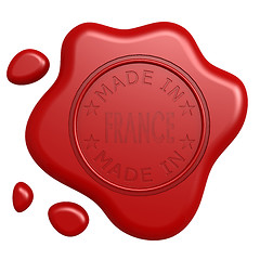 Image showing Made in France seal