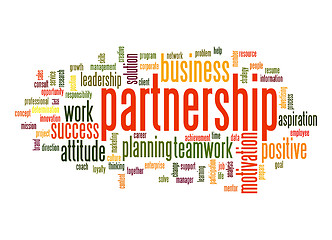 Image showing Partnership word cloud