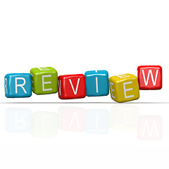 Image showing Review buzzword