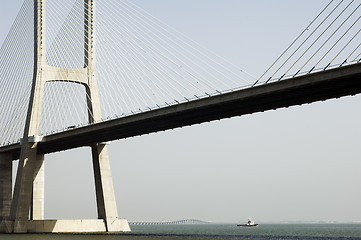 Image showing Bridge roadway