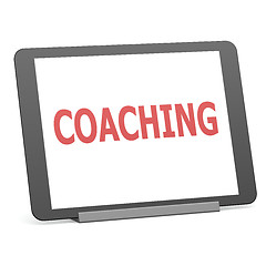 Image showing Tablet coaching