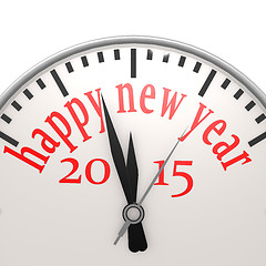 Image showing Happy new year 2015