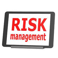 Image showing Tablet risk management