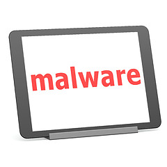 Image showing Tablet malware