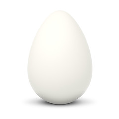 Image showing white egg