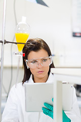 Image showing Health care professional in lab.