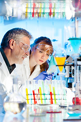 Image showing Health care professionals in lab.