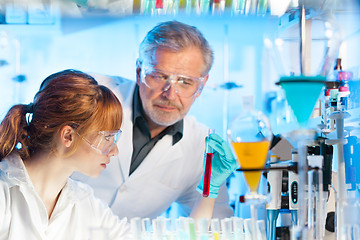 Image showing Health care professionals in lab.