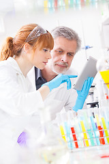 Image showing Health care professionals in lab.