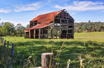 Image showing Ramshackle rustic glory- the old barn South Durras Benandarah