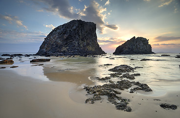 Image showing Glasshouse Rocks Narooma