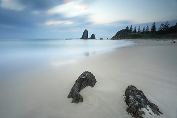 Image showing Glasshouse Rocks Australia