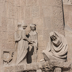 Image showing Sagrada Familia detail