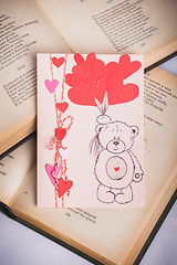 Image showing Valentine\'s day card