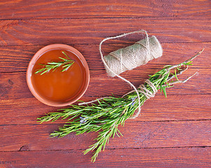 Image showing rosemary oil