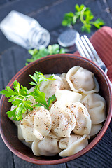 Image showing pelmeni