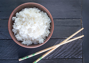 Image showing boiled rice