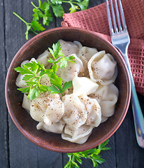 Image showing pelmeni