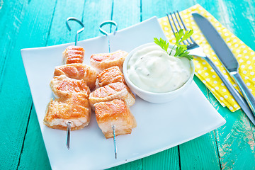 Image showing fish on plate