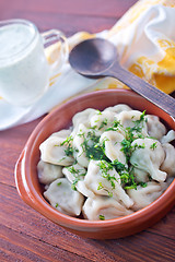 Image showing pelmeni