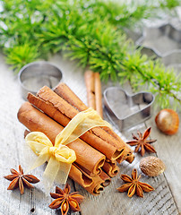 Image showing spice for christmas baking