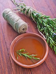 Image showing rosemary oil