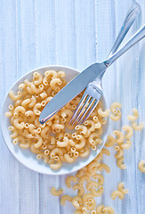 Image showing raw pasta