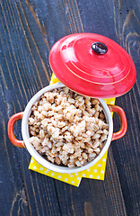 Image showing wheat porridge