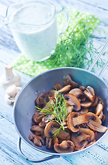 Image showing fried mushroom