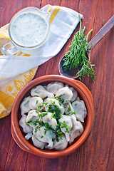 Image showing pelmeni