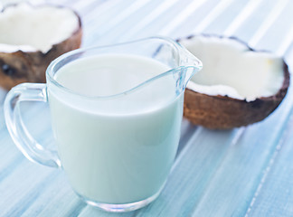 Image showing coconut milk