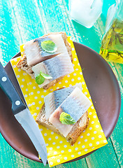 Image showing fish on plate