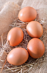 Image showing raw eggs