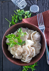 Image showing pelmeni